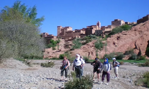 Randonnée dans la vallée des Roses