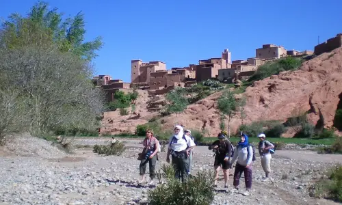 Randonnée dans la vallée des Roses