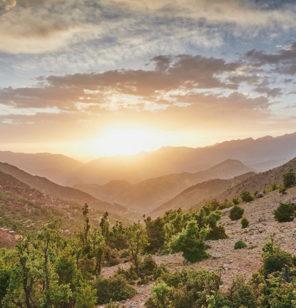 Randonnée sur les chemins muletiers de l’Atlas