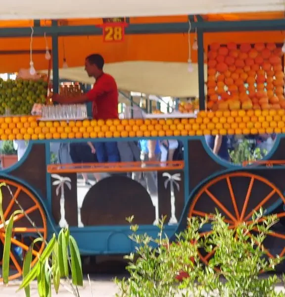 J7 au J8 -Le retour à la cité ocre et vol de départ.